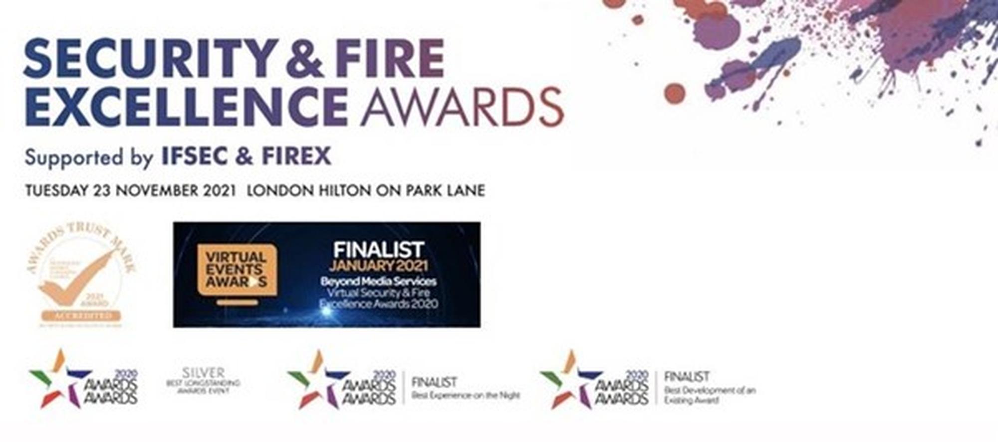 Security and Fire Excellence Awards 2021