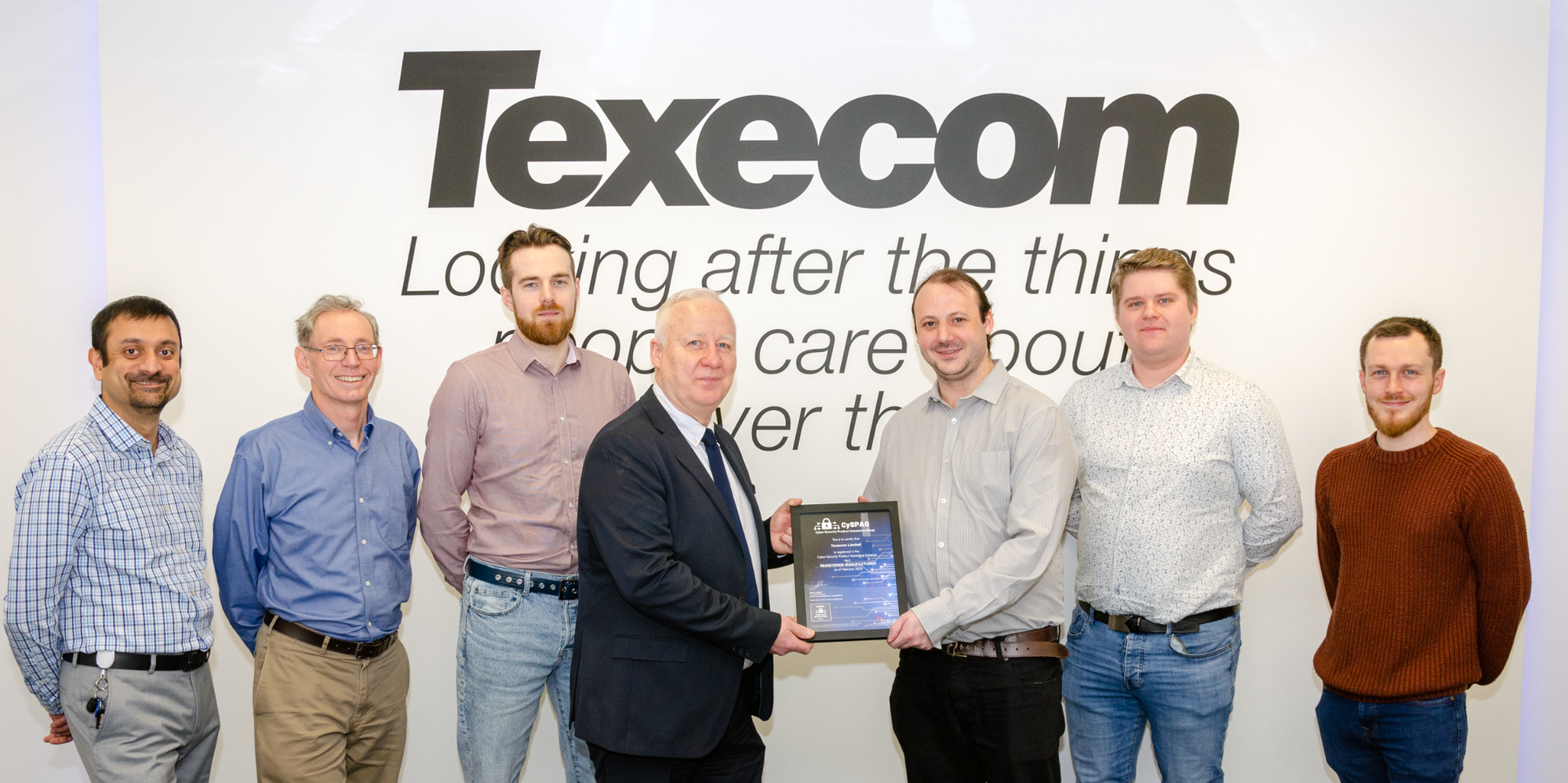 Texecom achieve cybersecurity accreditation from the BSIA