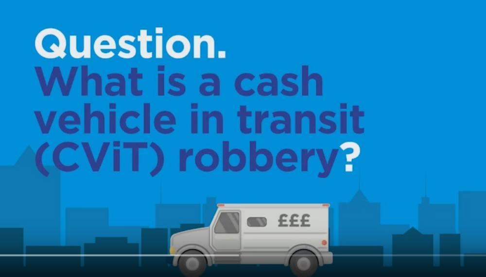 LAUNCH OF CHRISTMAS CASH IN TRANSIT ROBBERY CAMPAIGN