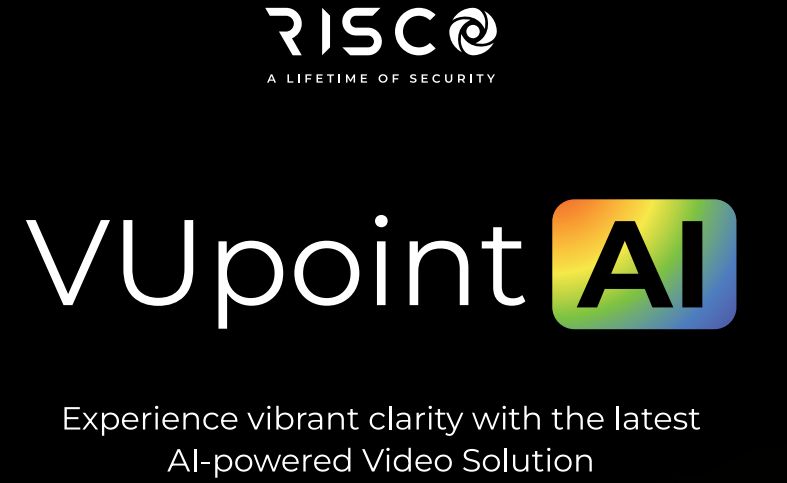 RISCO UK launch VuPoint AI - next-generation video surveillance