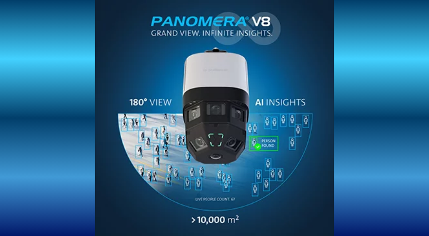 New Dallmeier Camera Combines Multifocal Sensors and AI