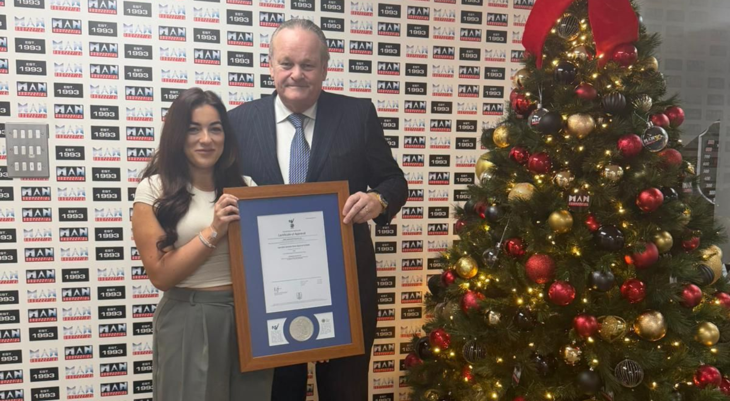 MAN Commercial Awarded NSI Silver Accreditation