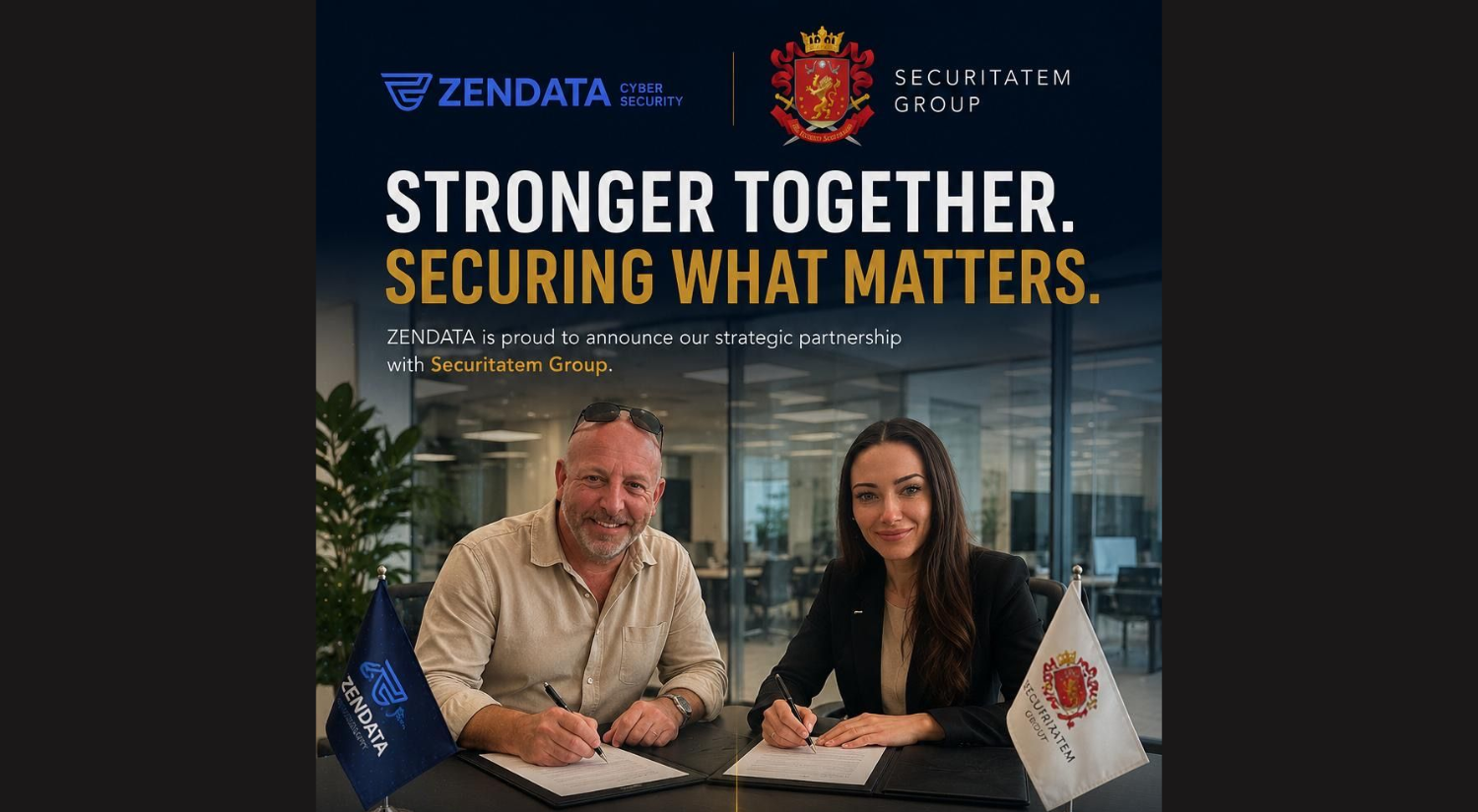 Securitatem officially announce the strategic partnership between The Securitatem Group® and ZENDATA Cybersecurity