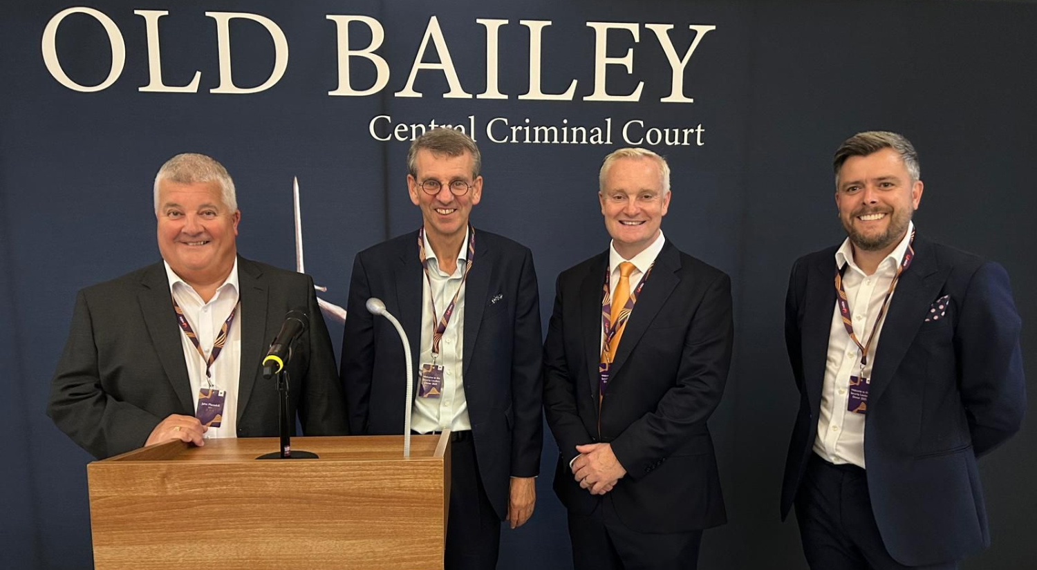 The Security Leadership Dinner at the Old Bailey