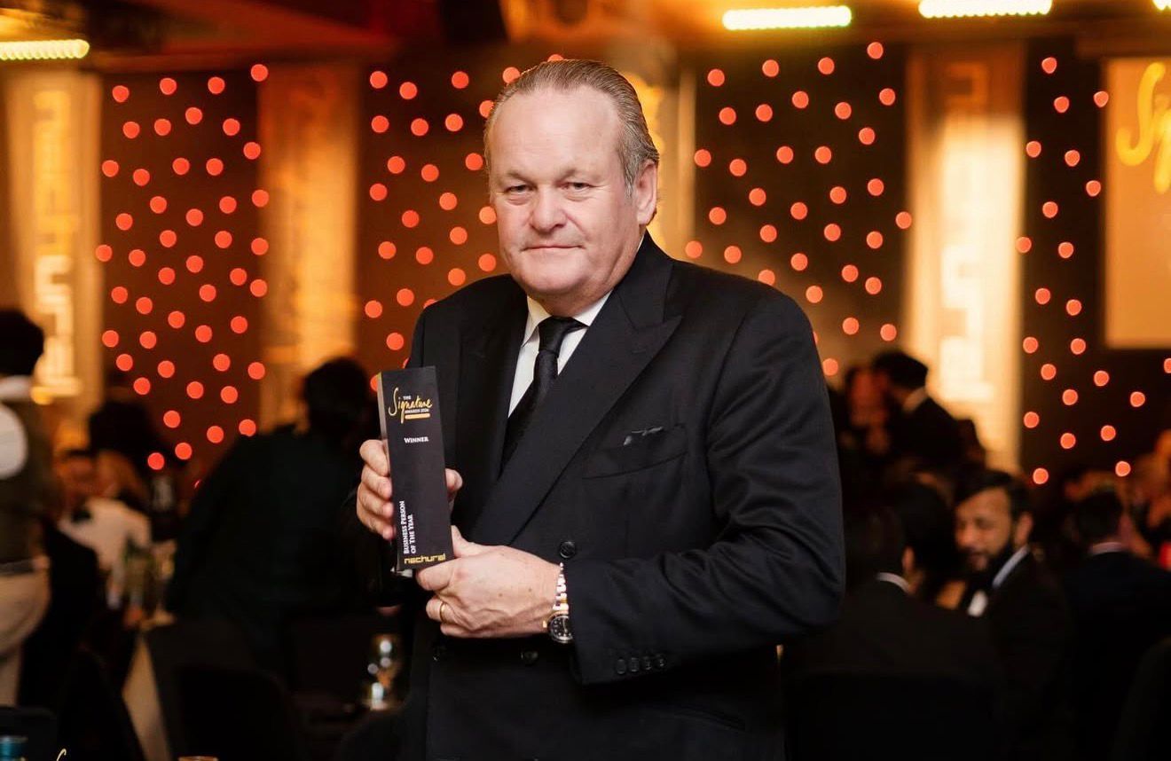 Iain McCallister of MAN Commercial wins Business Person of the Year Award