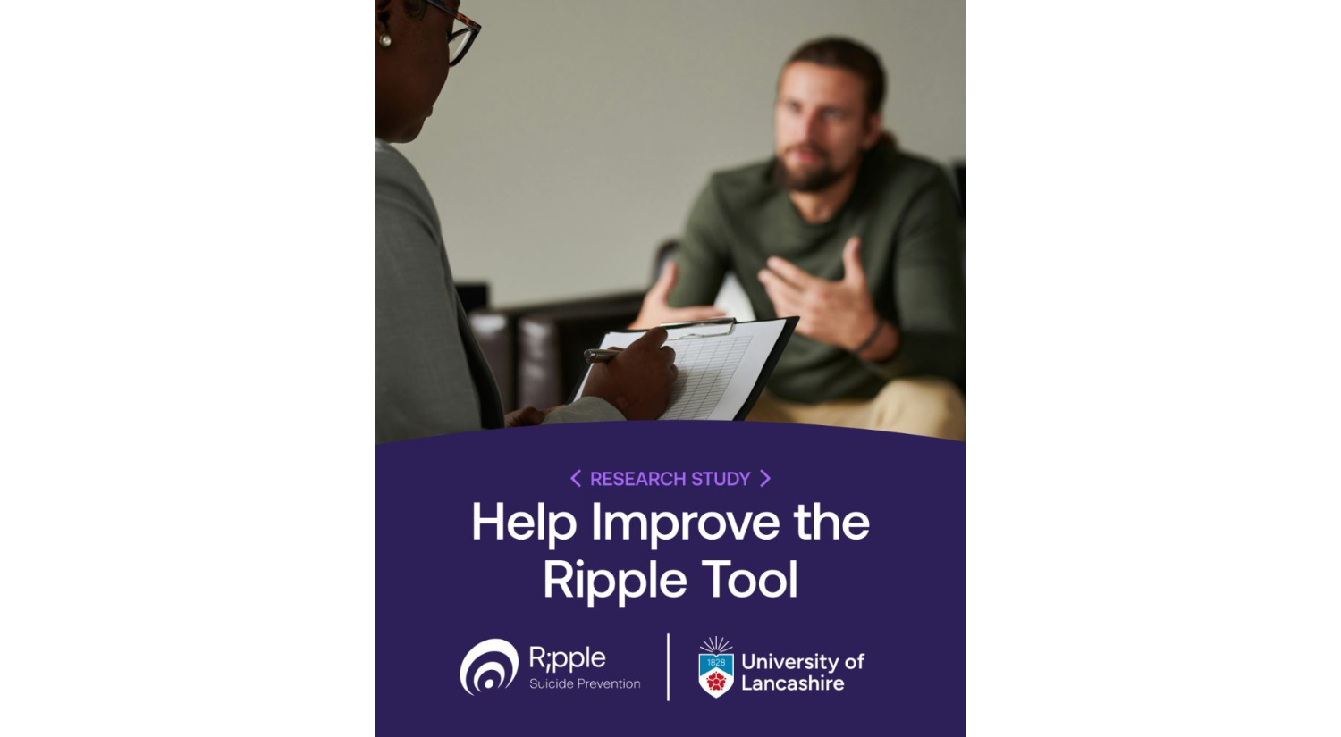 Share Your Experience With The Ripple Suicide Prevention Tool