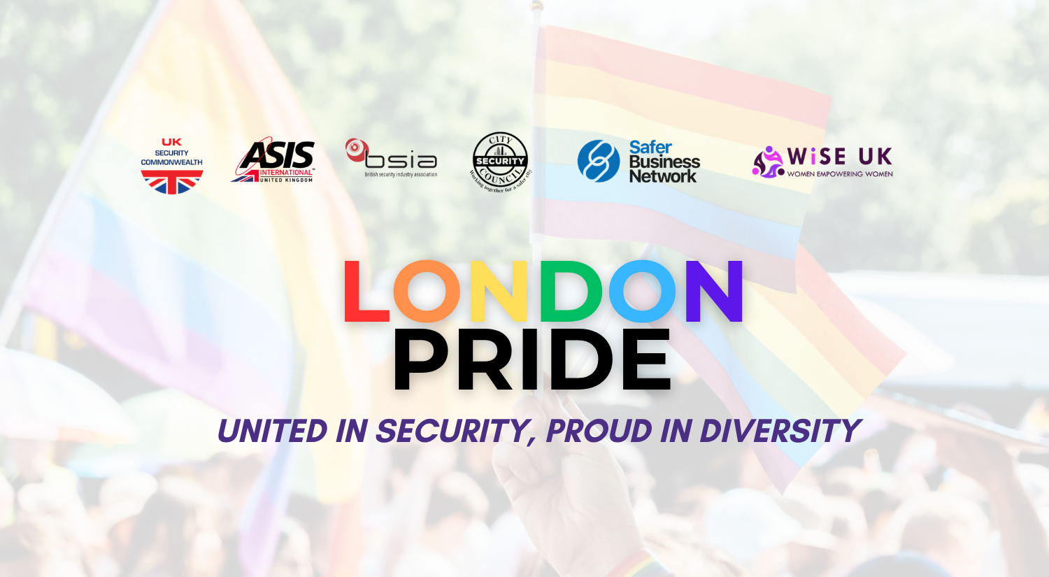 Security Organisations Unite for Pride in London