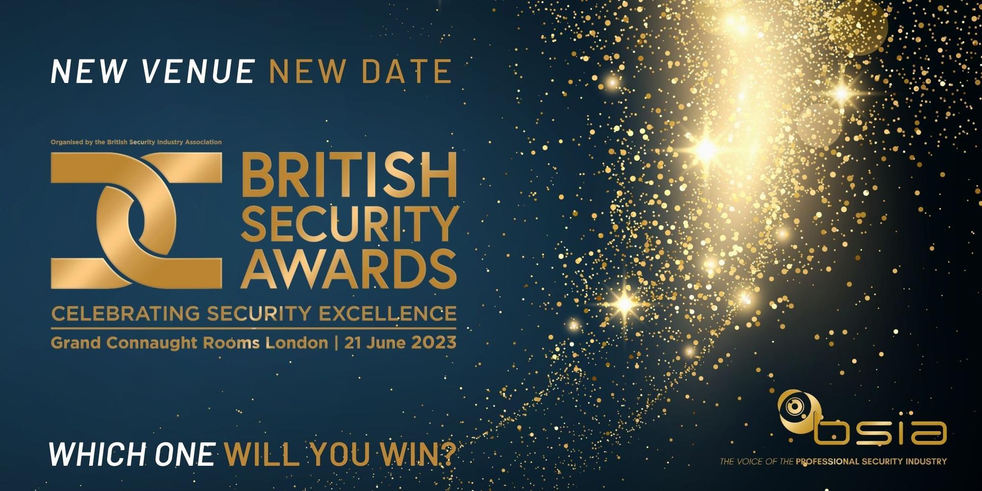 British Security Awards moves to new venue and date for 2023