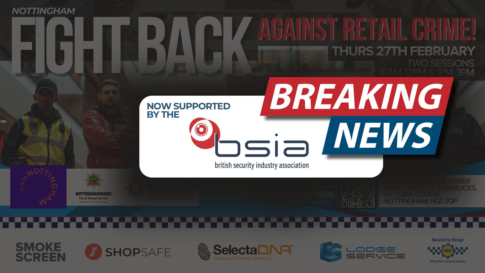 BSIA members back the Fight Back Against Retail Crime Initiative