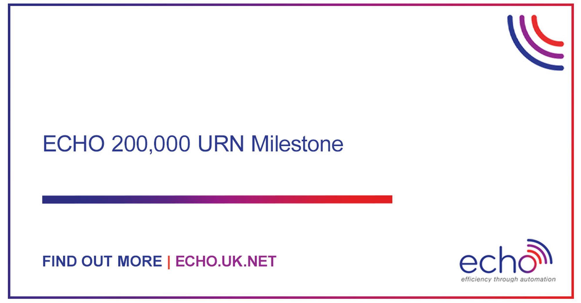 ECHO's 200k Milestone