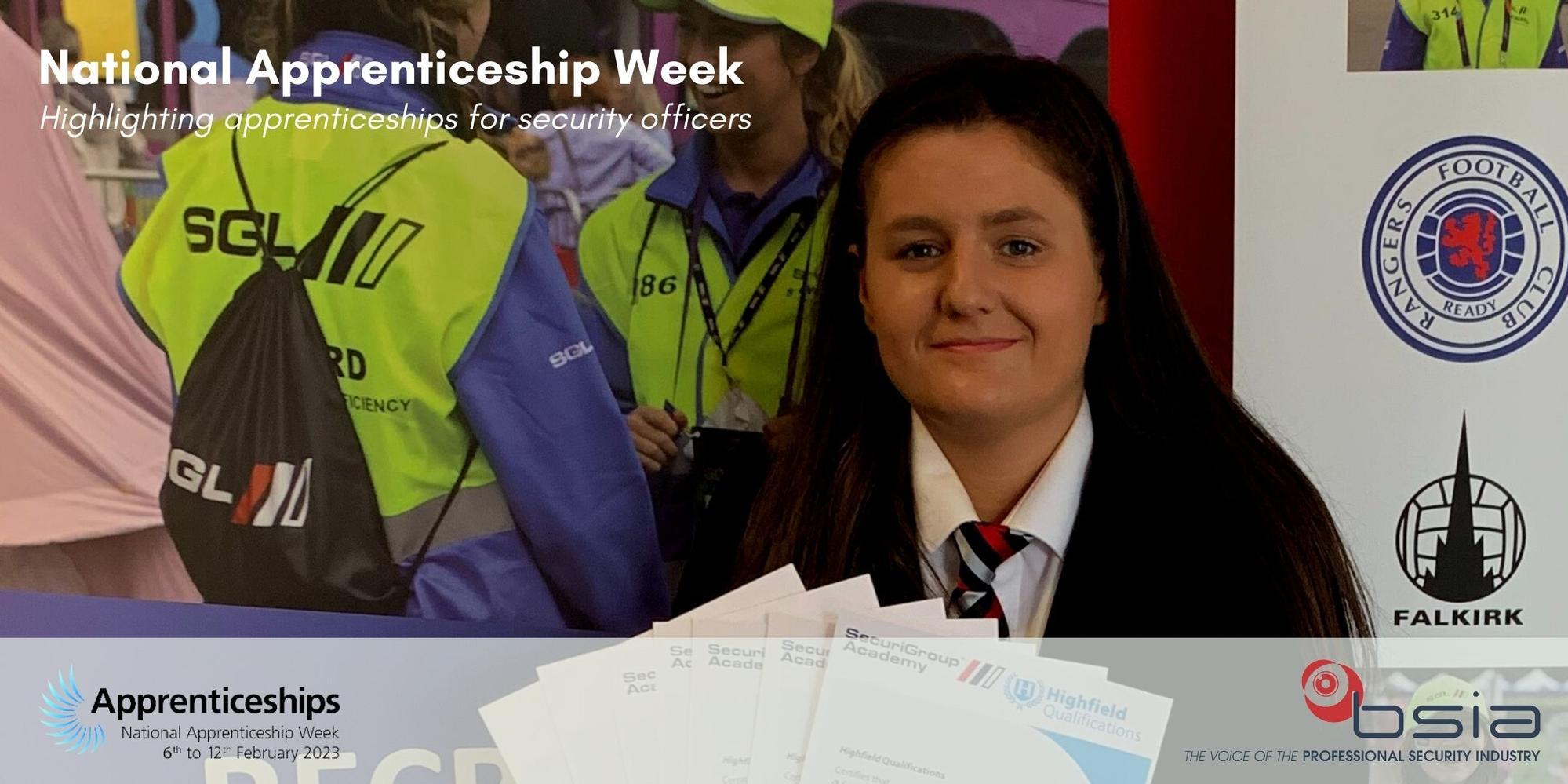 National Apprenticeship Week: highlighting apprenticeships for security officers