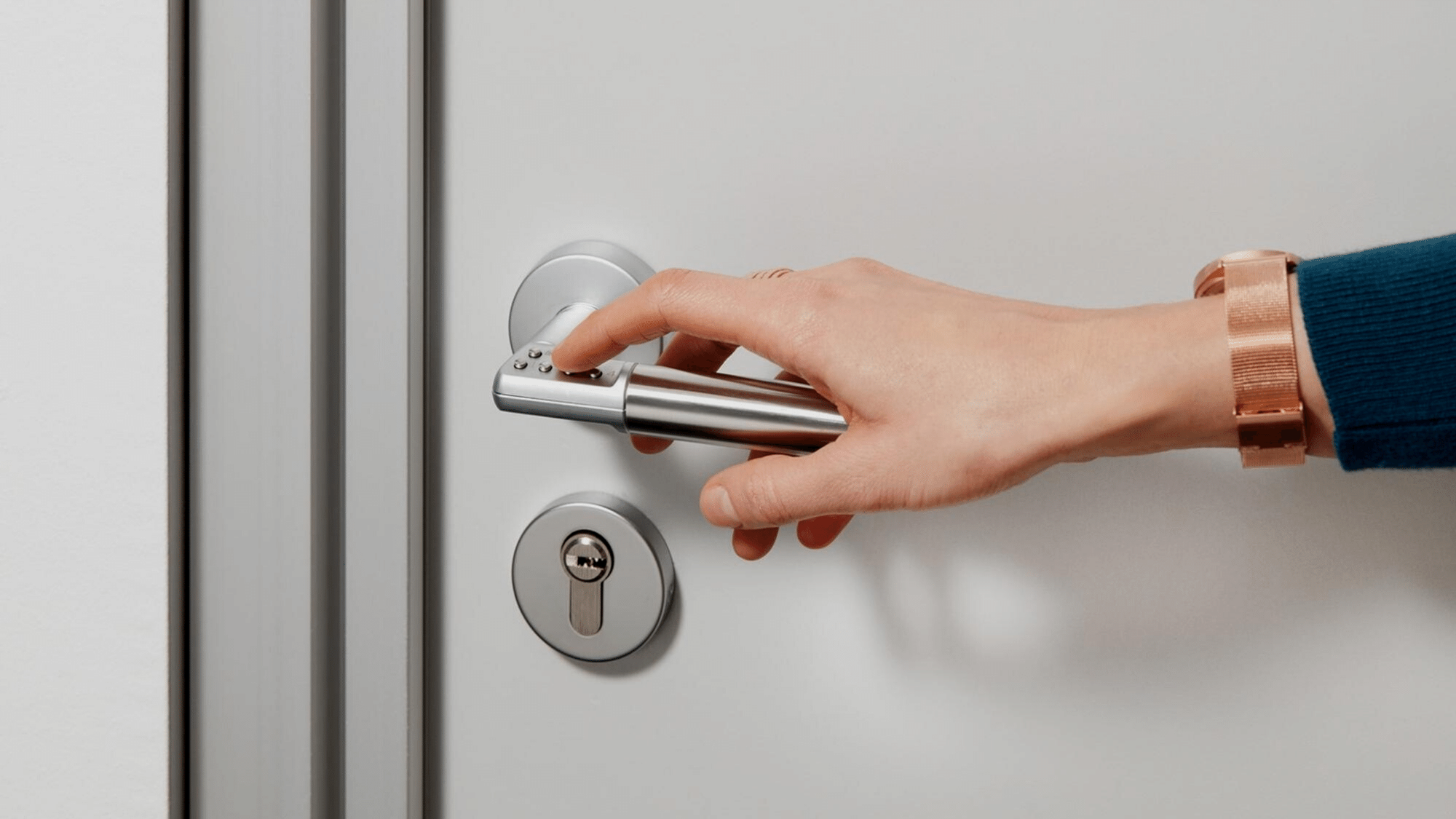 Provide optimum WFH security with ASSA ABLOY Code Handle