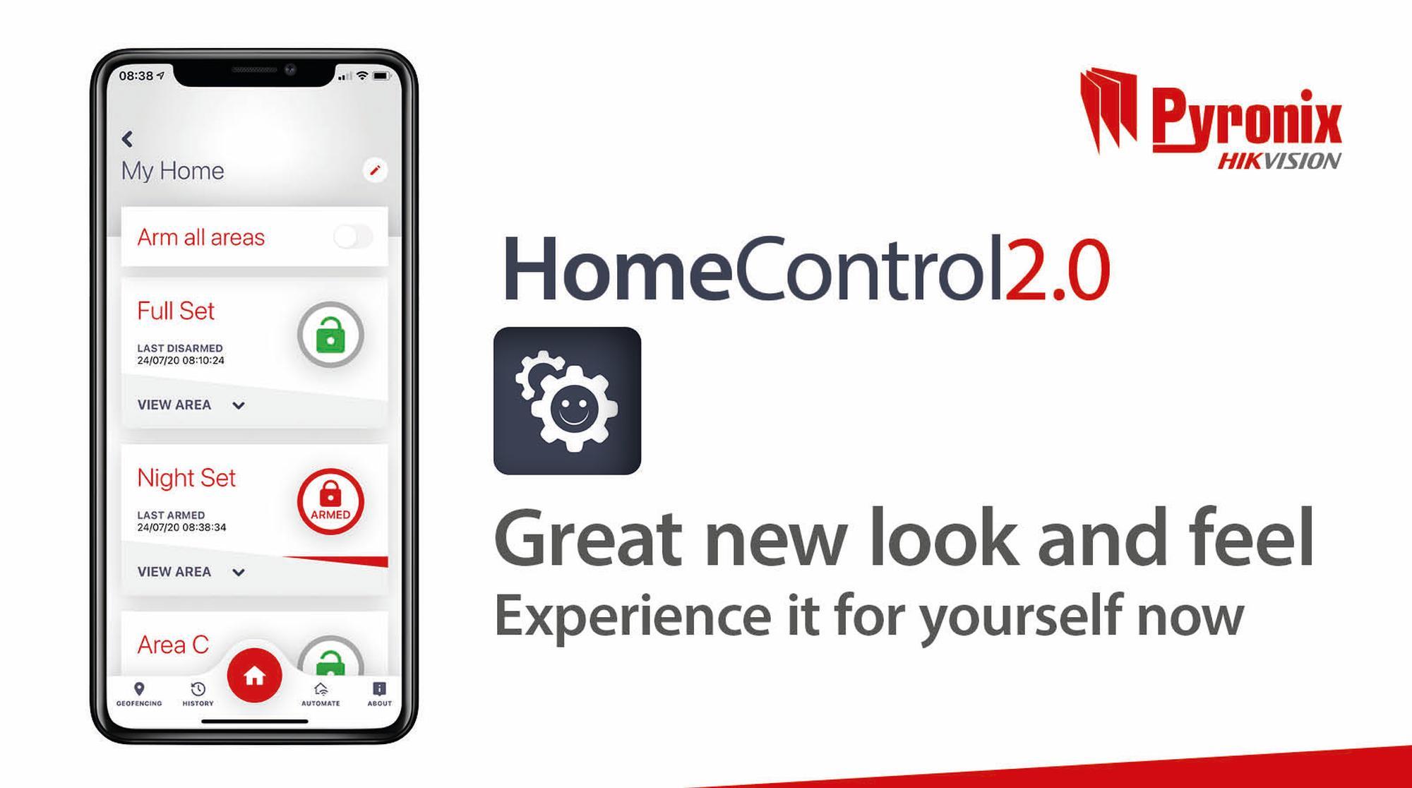 Pyronix launches brand-new user app HomeComtrol 2.0