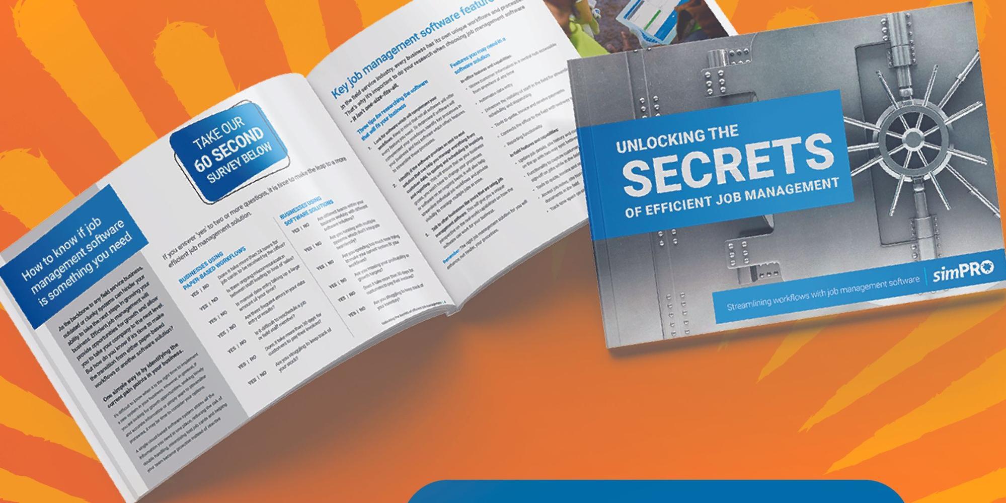 Simpro launch new ebook: Unlocking the secrets of efficient job management