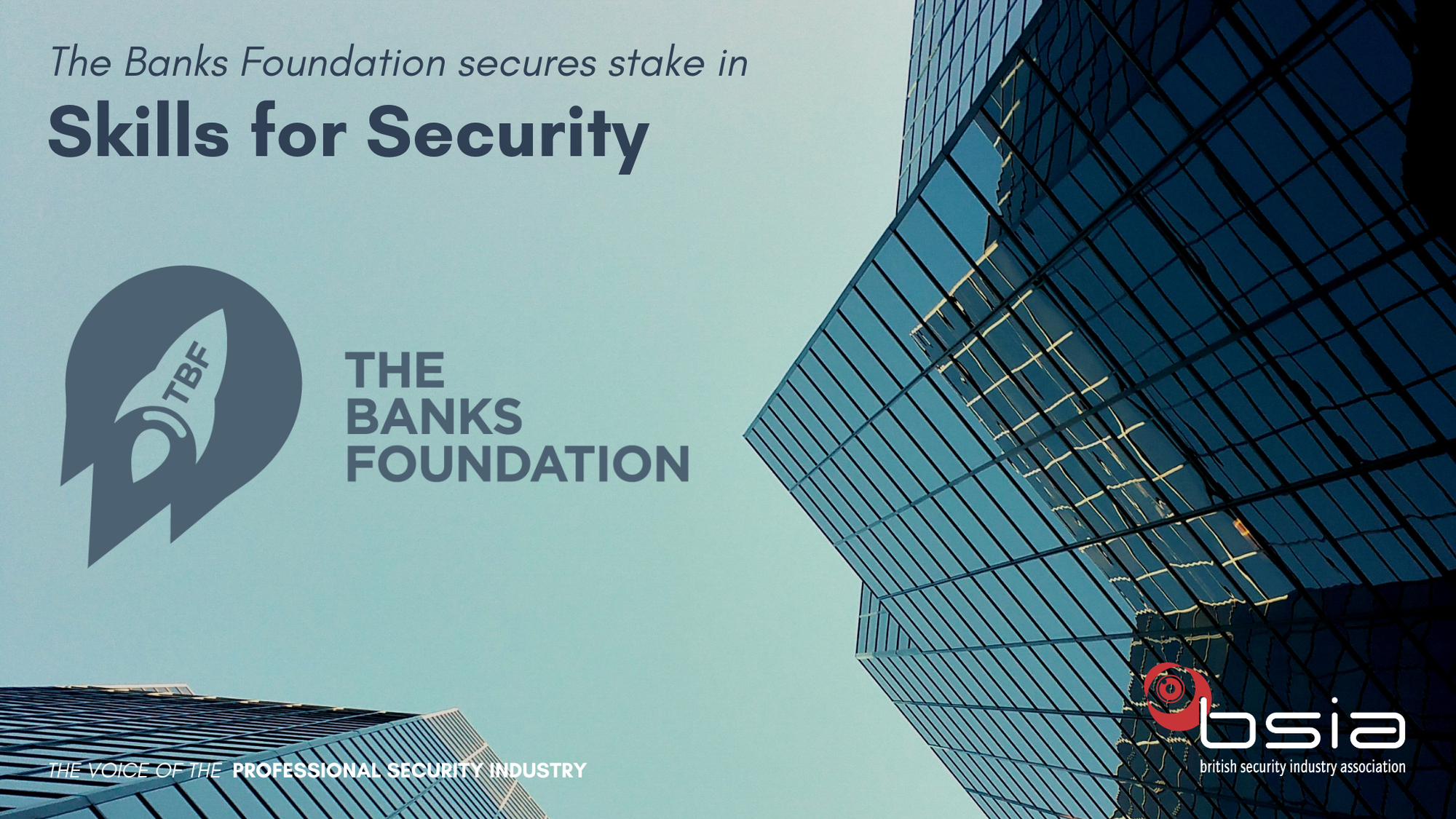 The Banks Foundation secures stake in Skills for Security