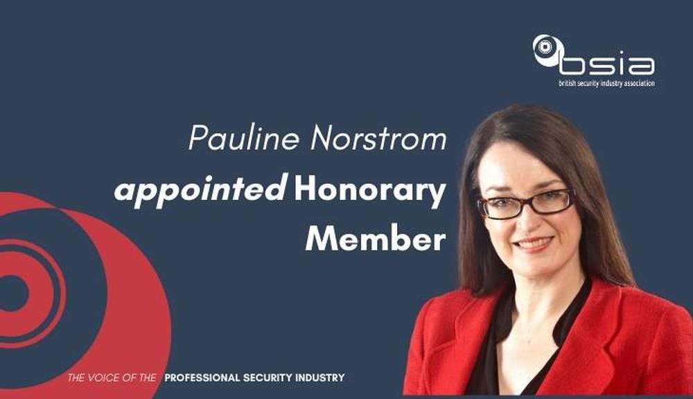 BSIA appoint Pauline Norstrom as Honorary Member
