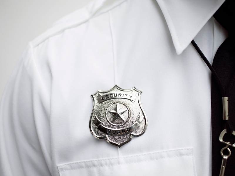 security officer badge USA